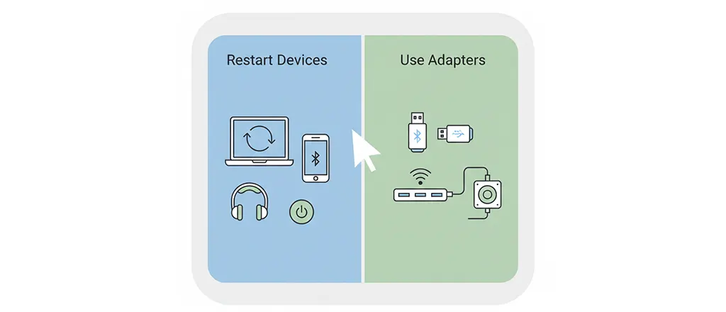 Alternative Solutions If Bluetooth Still Doesn’t Work